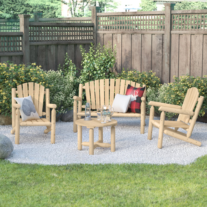 Humnoke 4 - Person Patio Conversation Set