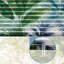 Pleated Window Shades, No Drill, Stick-On, Cordless Self-Adhesive, Printed Pattern For Indoor Windows & Doors