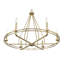 Lustre à 5 lumières de 26,5 po de large Jody - noir mat-1817645226-1817645239