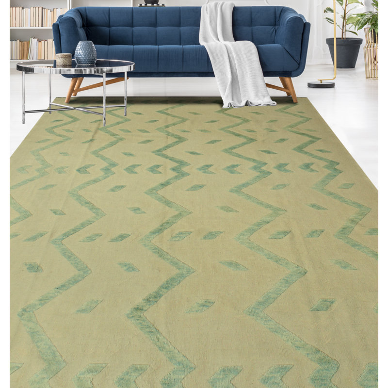 Cannan Wool Oriental and Geometric Indoor Rug