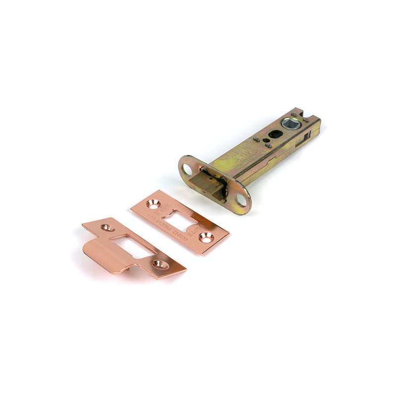 Polished Chrome 4" Heavy Duty Latch, Polished Bronze