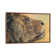 Lion Profile by David Stribbling - Print on Canvas