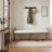 Mathis Modern Hammered Metal 60" Accent Bench-124262813
