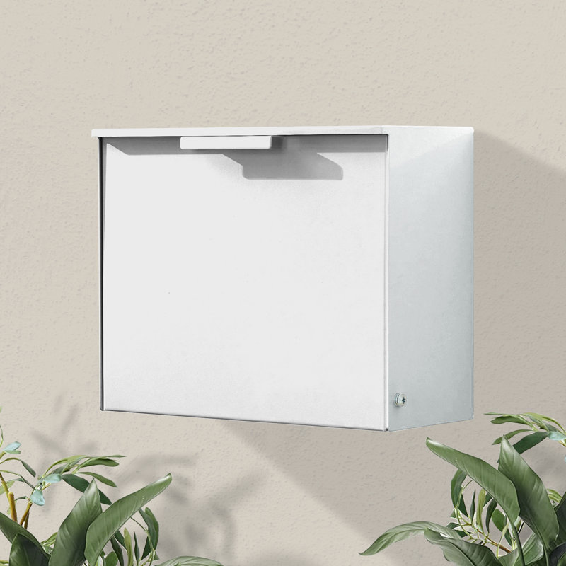 Boîte aux lettres murale Cubby, Blanc