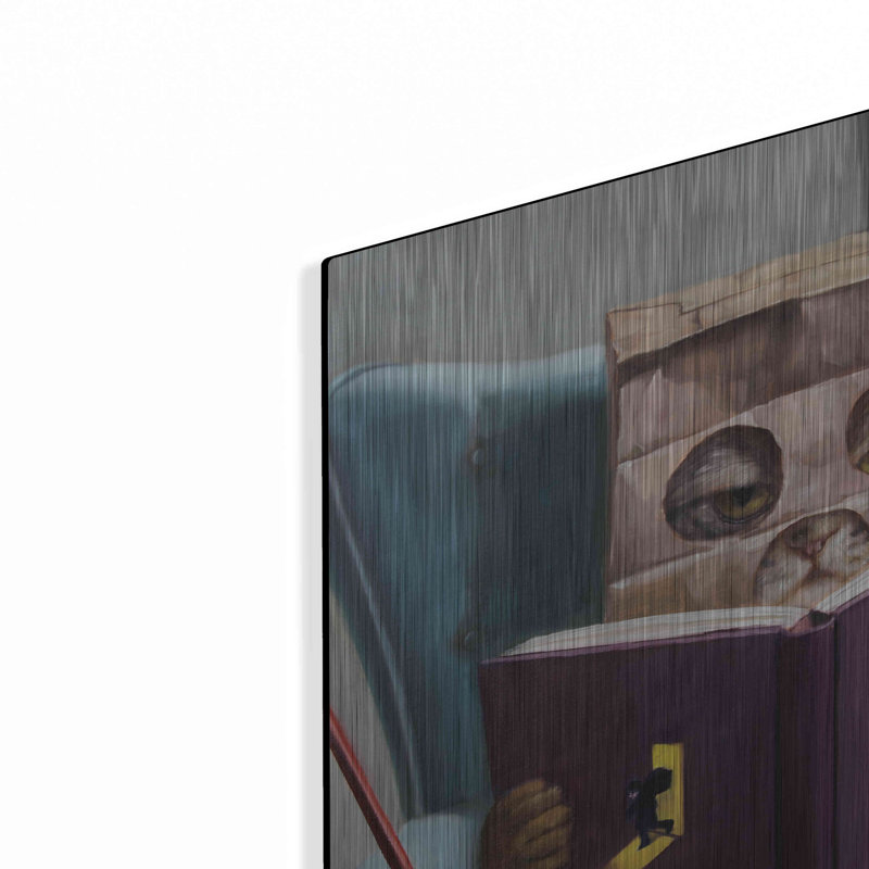 «Cat Burglar 2» par Lucia Heffernan, H 12 po x l 12 po