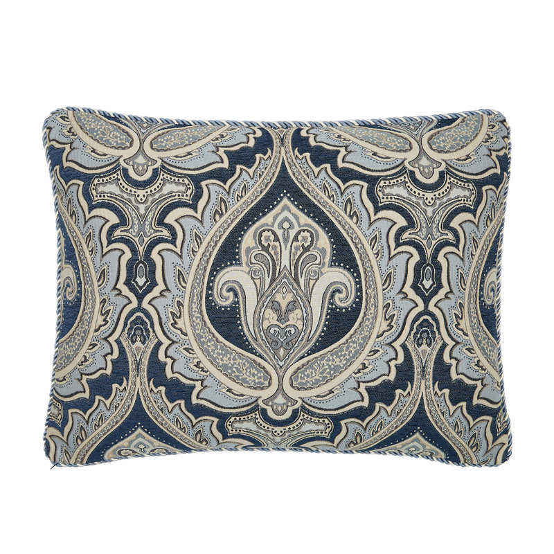 Ensemble de couette Concord 3 pièces QN JACQUARD, Housse de couette pour grand lit + 2 taies décora