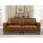 79" Faux Leather Square Arm Sofa-164125893