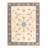 One-of-a-Kind Rectangle 9'2" X 12' New Age Wool Area Rug in Ivory/Gray