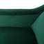 Fauteuil club en velours vert-2139782906