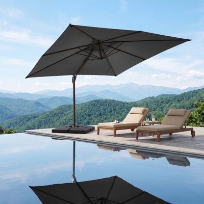 Pulk 120'' x 120'' Square Cantilever Umbrella