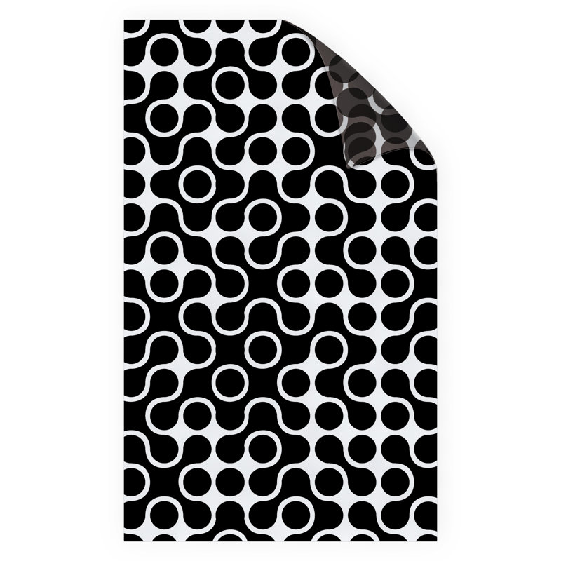 Abstract Non-Wall Damaging Window Decal, 60cm x 100cm