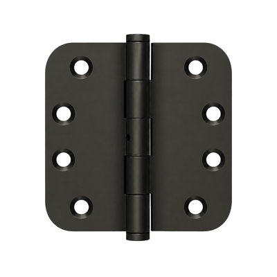 Charnières à rayons 4 po x 4 po x 5/8 po en bronze huilé