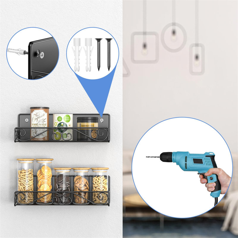 Evendale Freestanding Spice Rack