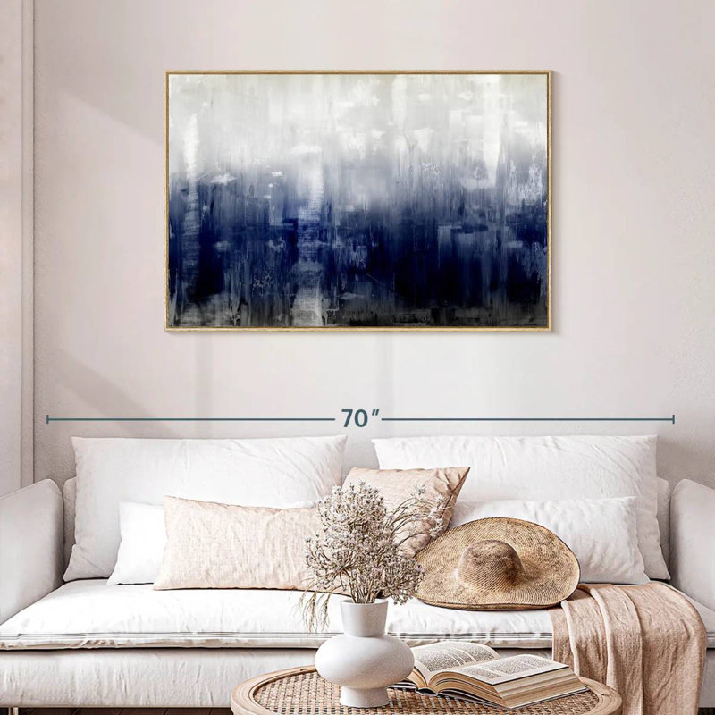 Texture, Cadre flottant en bois naturel, 43 po x 29 po