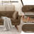 Jadier 66" Upholstered Loveseat Square Sofa-1222030423-1230110787
