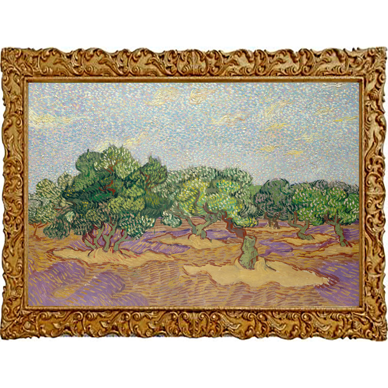 Olive Trees Print