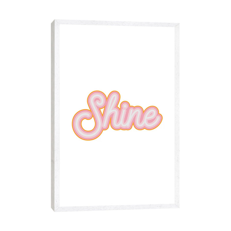 Shine by The Native State - Gallery-Wrapped Canvas Giclée on Canvas, White Framed, 66.04 cm H x 45.72 cm W