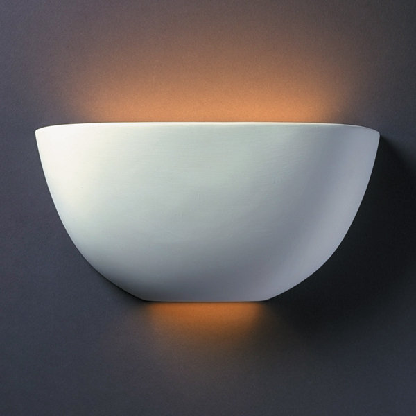 Maarten Ceramic Half Moon, Bisque