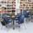 Kee Square Breakroom Table and Chair Set-73412842-73412848