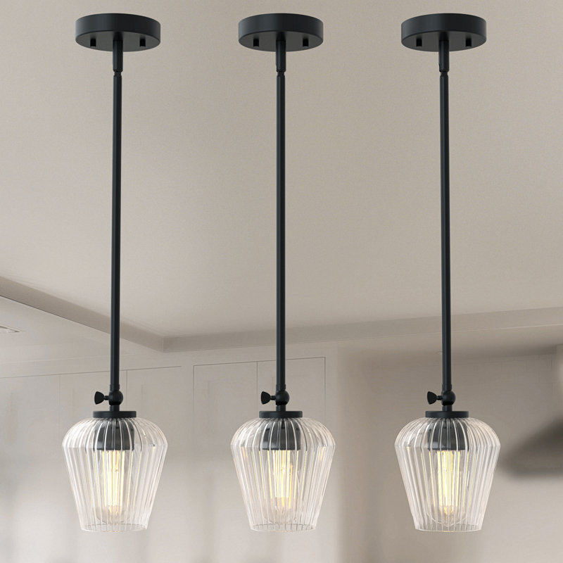 Malinowski 1 - Light Matte Black Single Pendant(3-Pack)