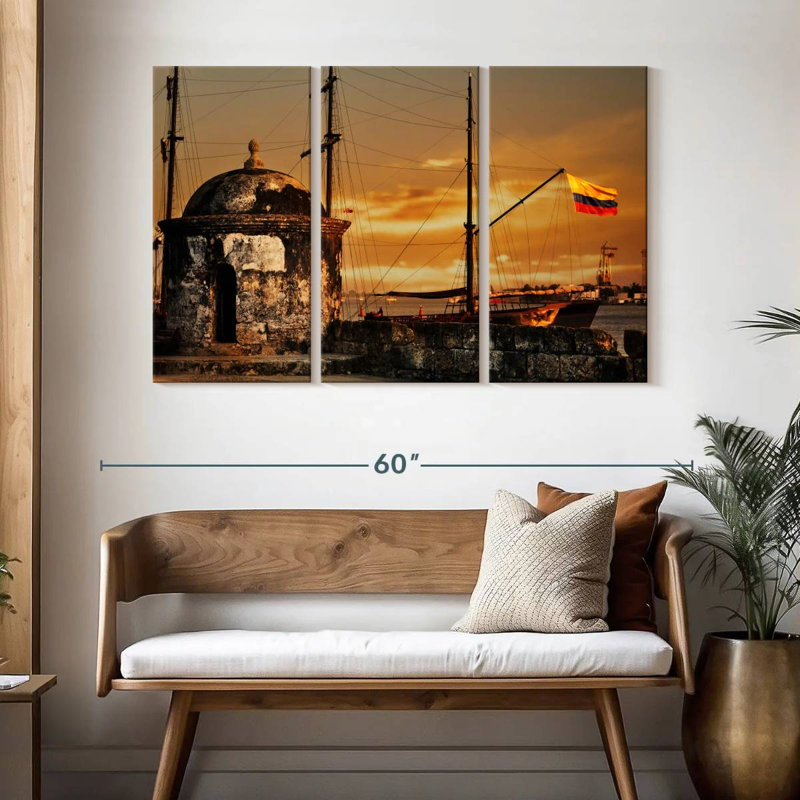 Lilie Castillo San Felipe De Barajas, 32" H x 50" W