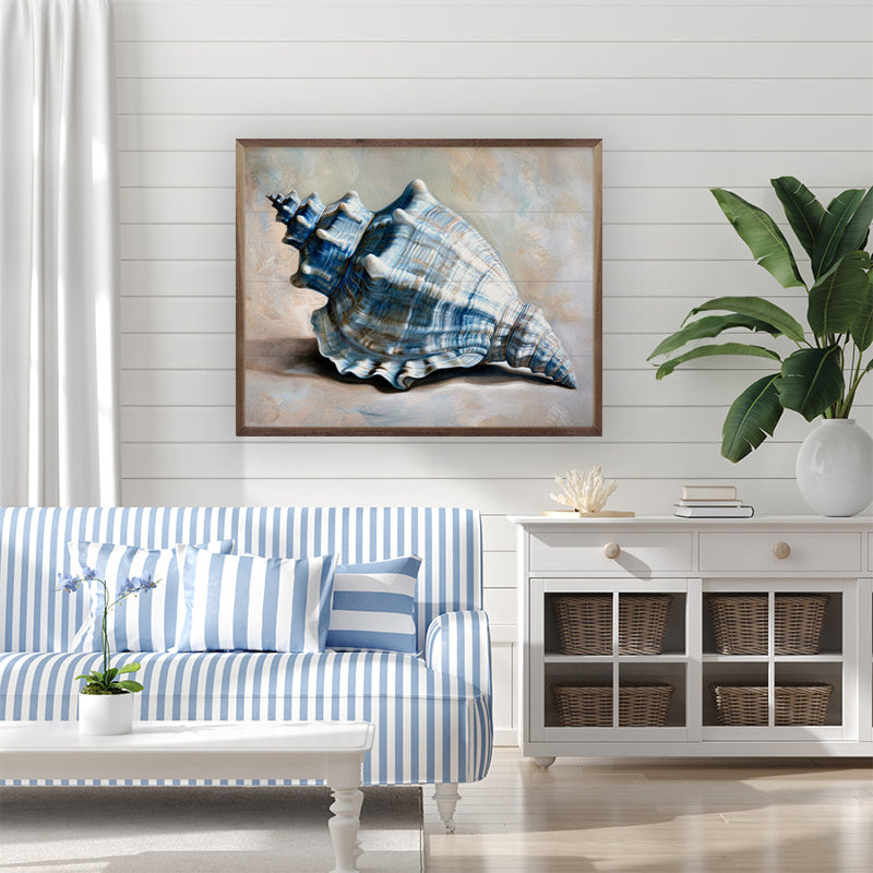 Classic Ocean II par Petals Prints Design, H 16 po x l 20 po