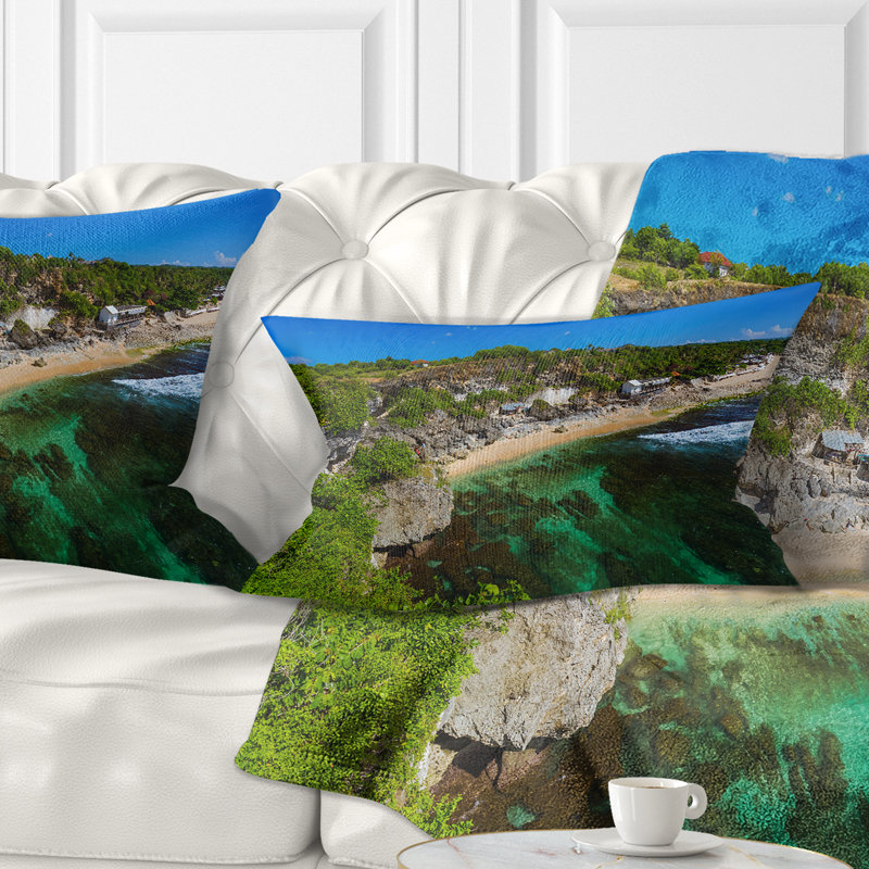 Coussin lombaire seascape balangan beach balien indonésie
