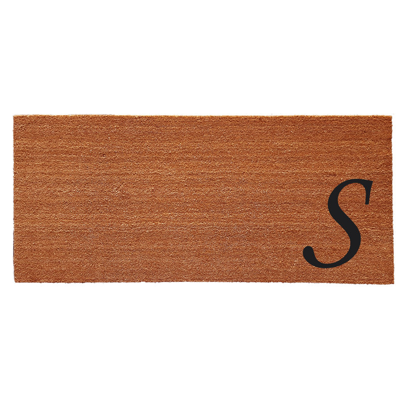 Tapis d'entrée antidérapant Zebrowski, Rectangle 2 pi x 3 pi, S