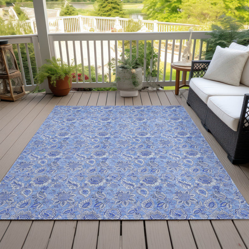 Tapis intérieur / extérieur avec envers antidérapant Fareham, Rectangle 3 pi x 5 pi