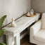 Meuble télé stable, console élégante, table d'appoint en bois