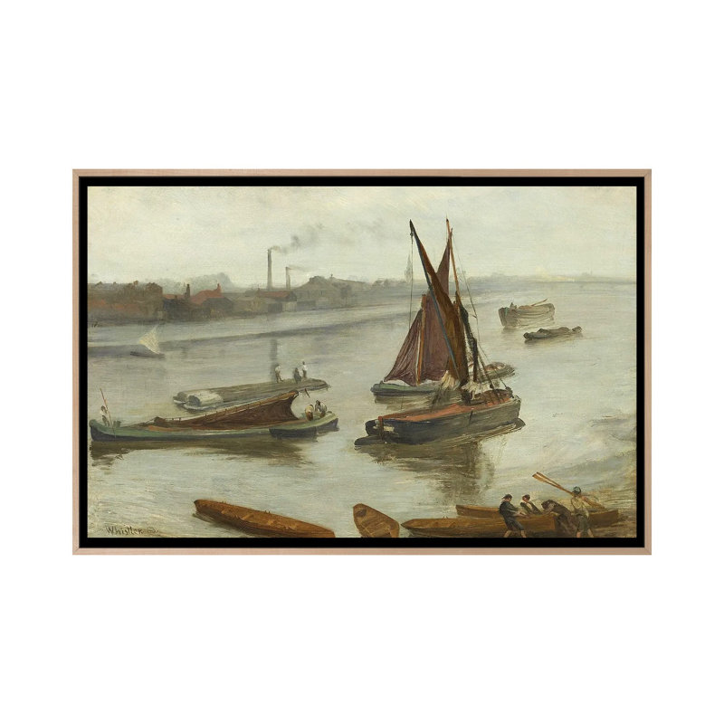 Print, Natural Wood, 45.72 cm H x 66.04cm W x 4.445cm D