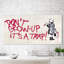 Don't Grow Up - No Frame Print on Canvas-769386388