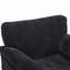 Fauteuil demi-tonneau pivotant 33 po, fauteuil rembourré avec poches latérales-1833713412