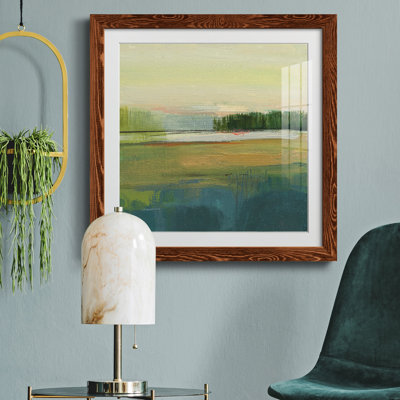 Way to Woodstock II - Peinture encadrée