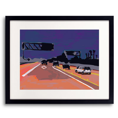 Freeway Print by Deborah Blum