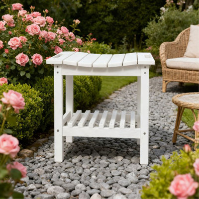 Banc de douche, tabouret de douche imperméable avec poignée, tablette de rangement, patins antidérapants pour votre maison