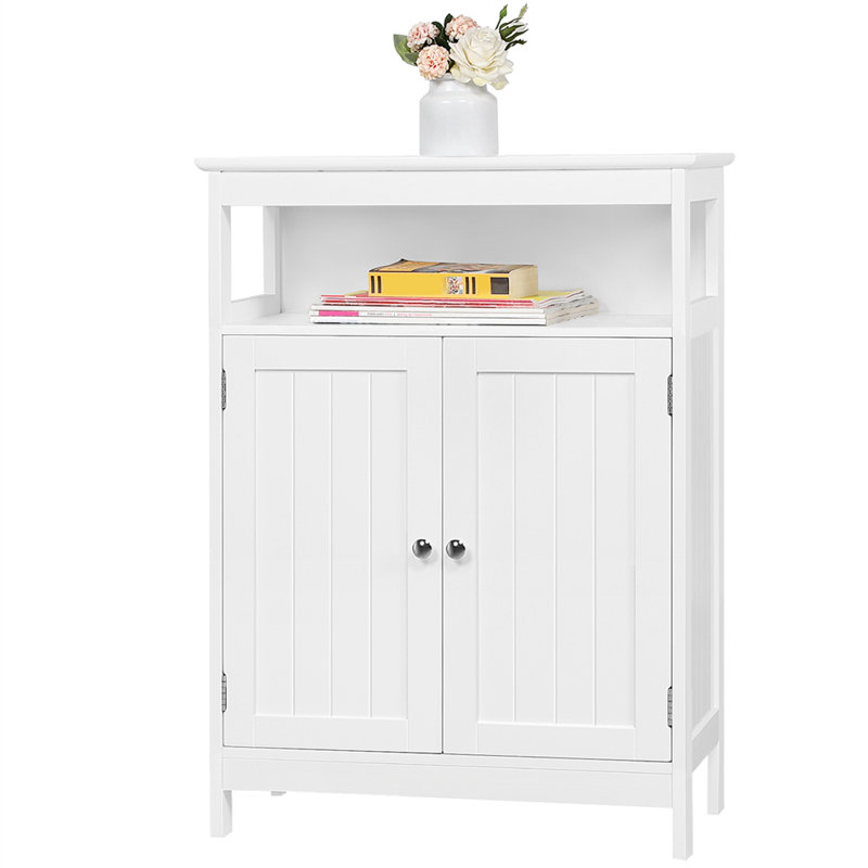 Pylesville 31.5'' H  Free-Standing Bathroom Cabinet, White