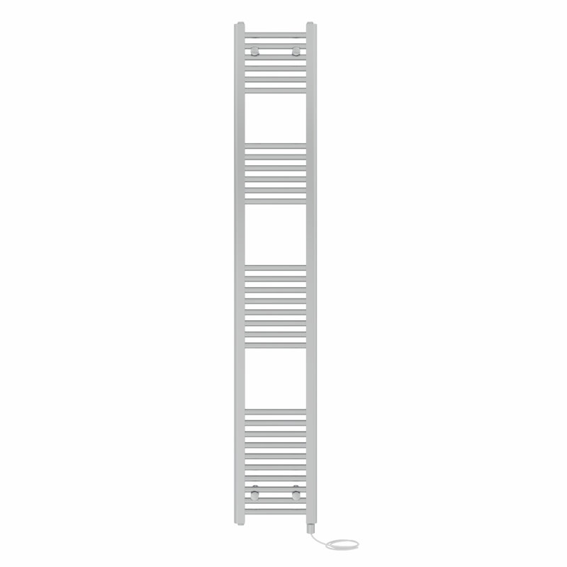 Straight Towel Rail Heated Towel Rails, 180cm H x 30cm W x 3cm D, Chrome