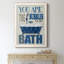 «Bubble Bath», art textuel sur toile-1581097761-1581097762