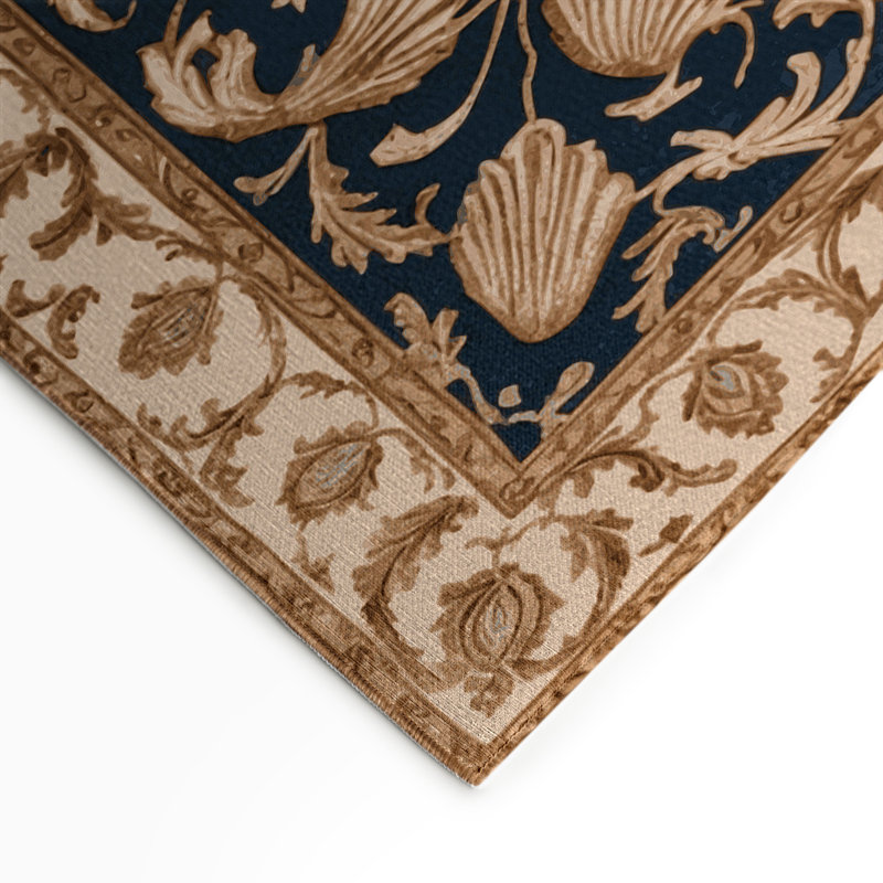 Tapis d'intérieur et d'extérieur brun français