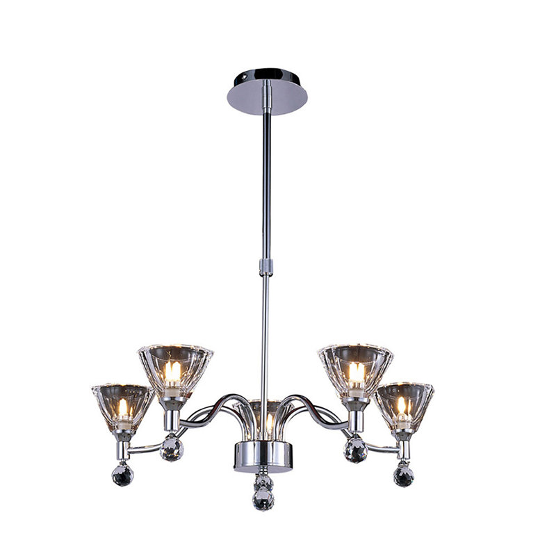 Dononvan 5 - Light Shaded Chandelier