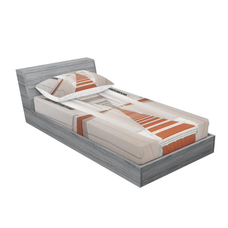 Microfiber Sheet Set, Twin Sheet Set + Fitted Sheet + 1 Pillowcase