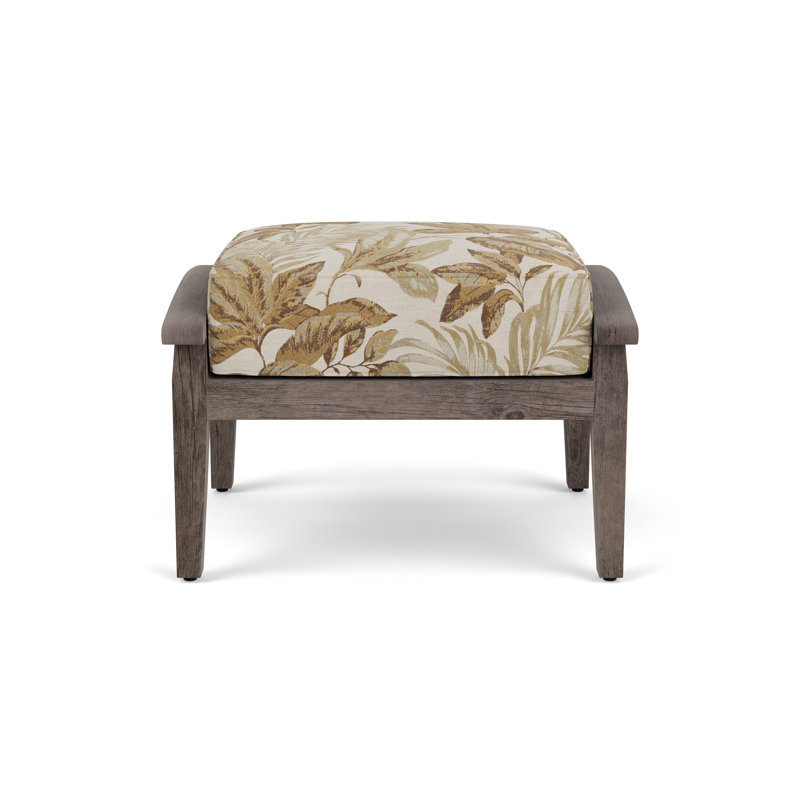 Frontier Outdoor Ottoman, Botanic Willow
