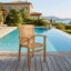 Kia Outdoor Teak Dining Armchair