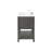 Grigg 37 " W Freestanding Standard 1 Single Vanity Bathroom Vanity With Cultured Marble Top-1943523269