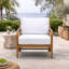 Chaise de patio avec coussins Westwood