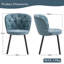  Mathena Soft Frabic Upholstered Dining Chair-730035184