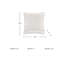 Housse et insert de coussin carré Theban