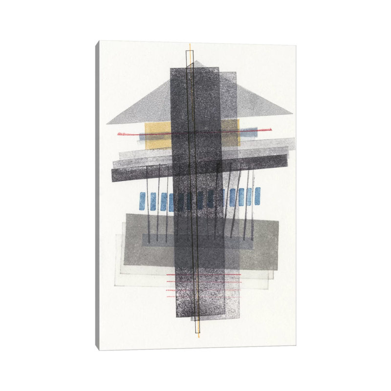 Compass Point III 1 Piece Wrapped Canvas Painting, 30.48cm H x 20.32cm W x 1.91cm D