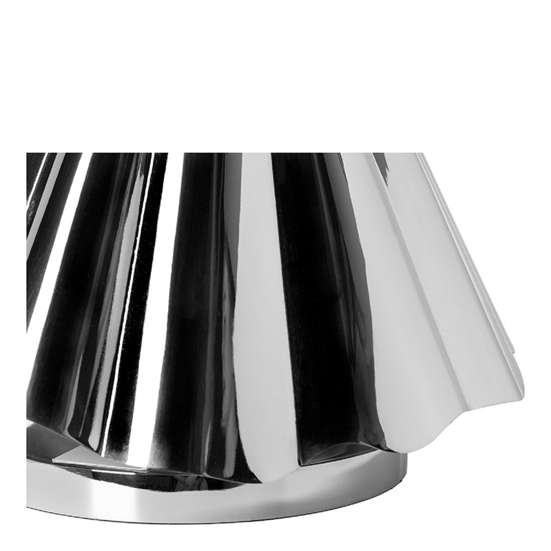 Arbre décoratif en fer argenté Hargrett Francy, H 15,75 po x l 9,84 po x P 9,84 po
